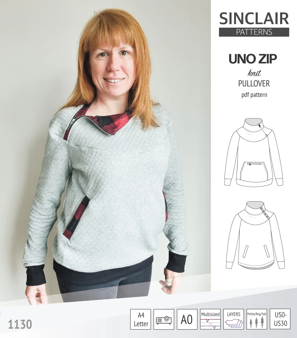 Uno zip pullover (PDF) - Image 33