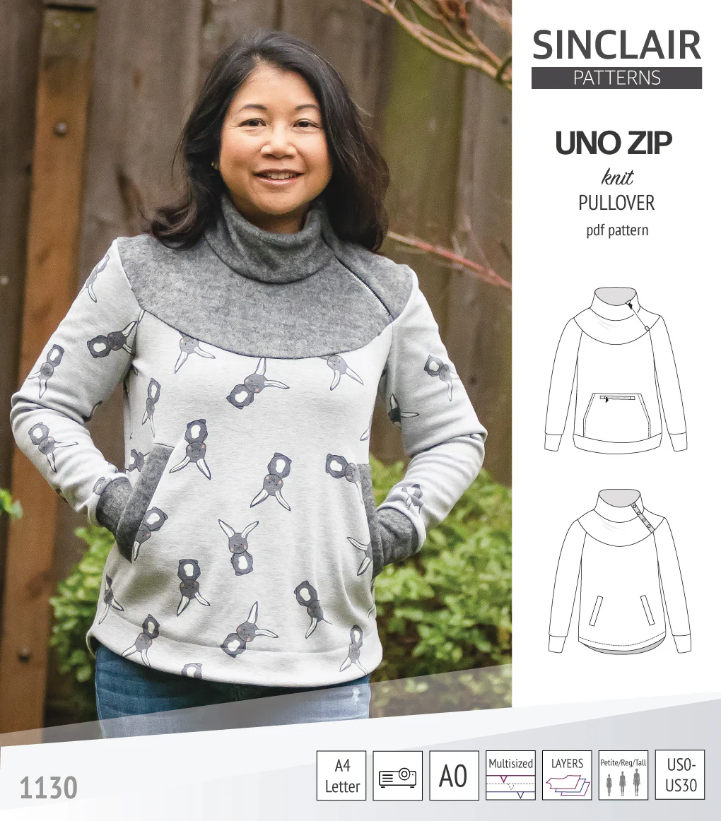 Uno zip pullover (PDF) - Image 34