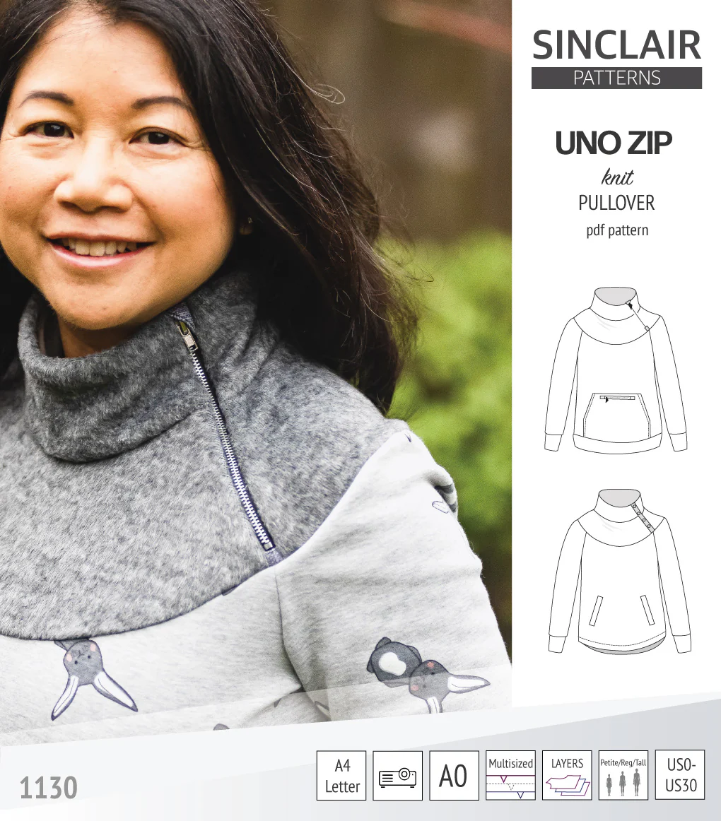 Uno zip pullover (PDF) - Image 35