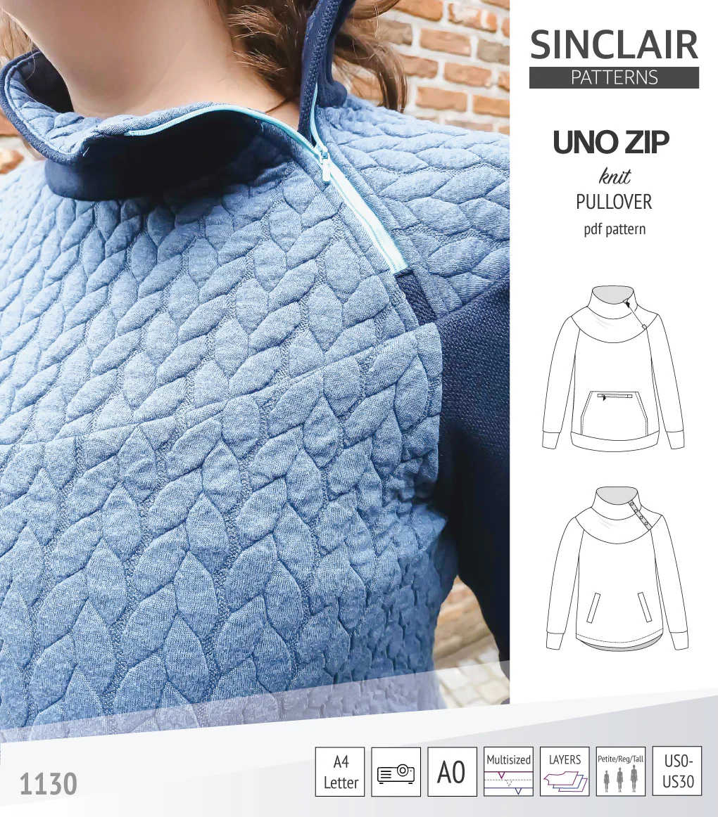 Uno zip pullover (PDF) - Image 41