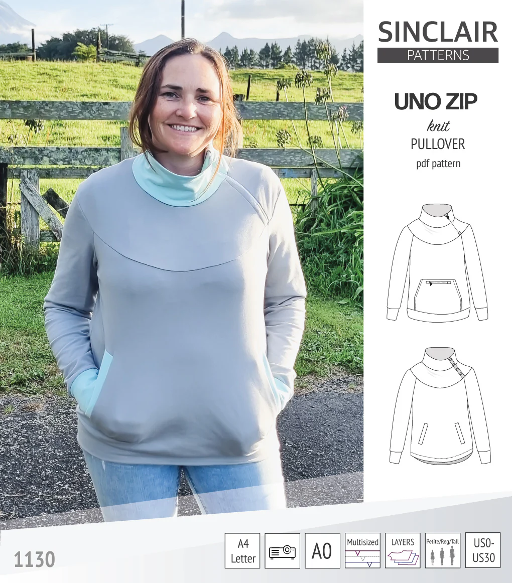 Uno zip pullover (PDF) - Image 44