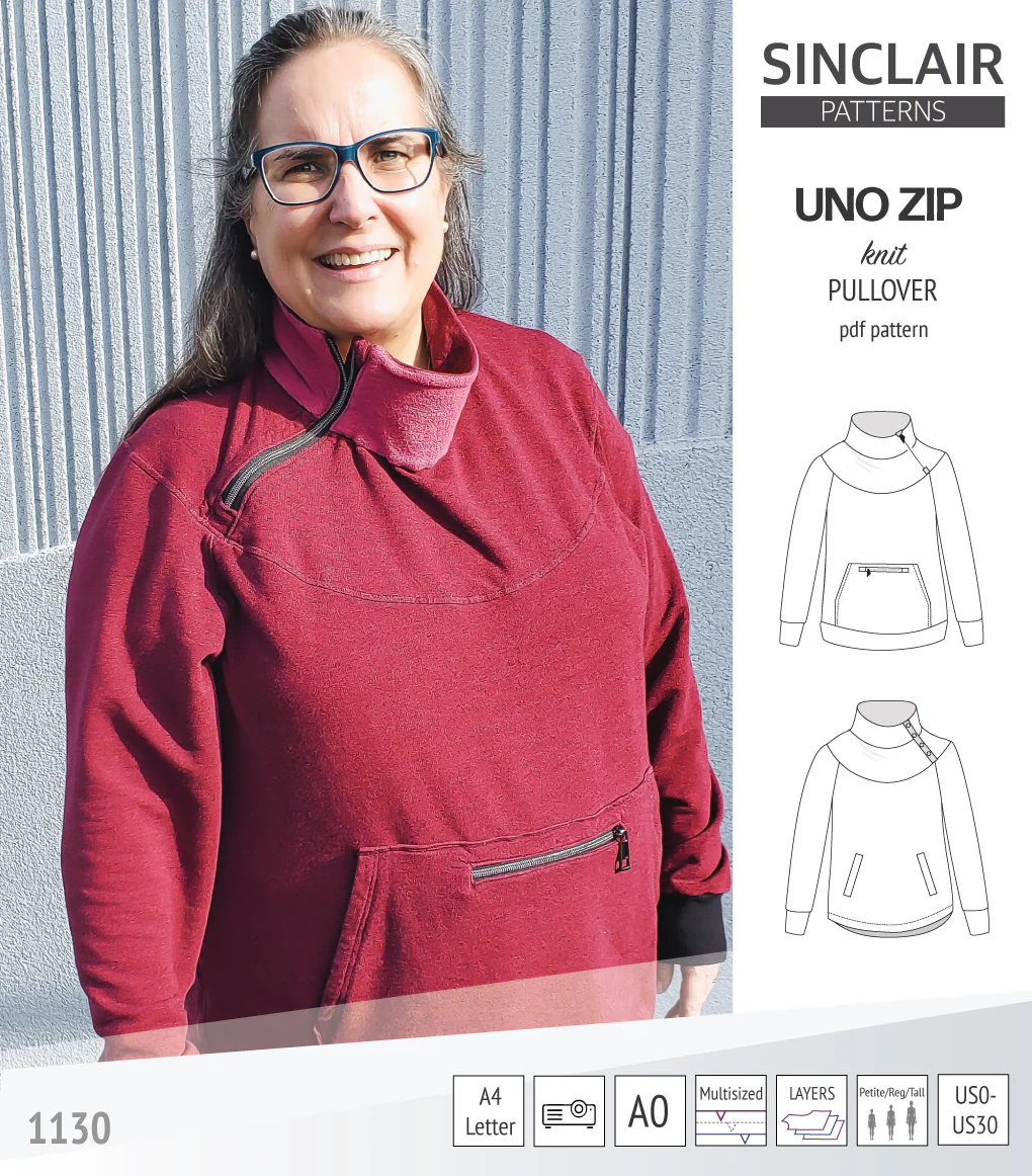 Uno zip pullover (PDF) - Image 47