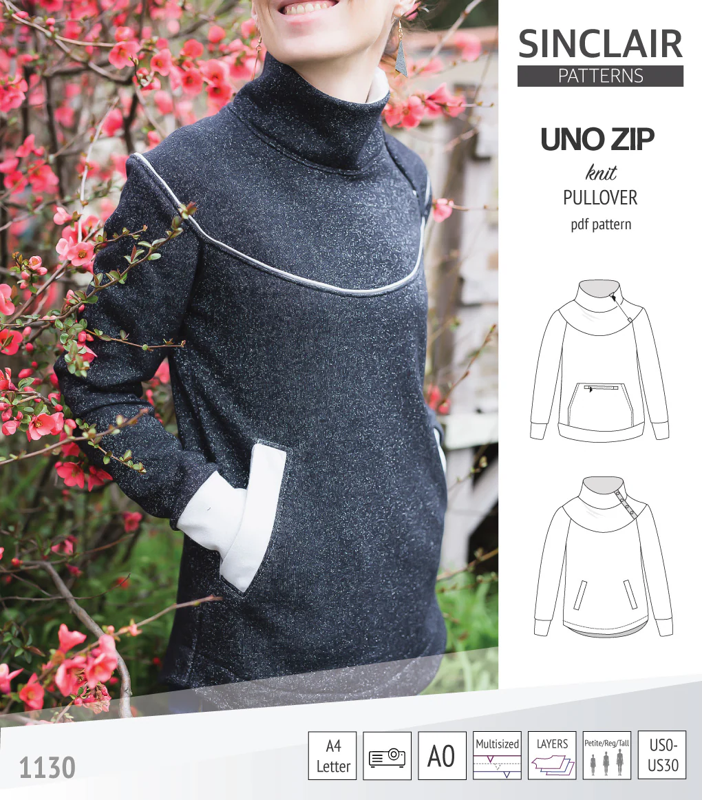 Uno zip pullover (PDF) - Image 48