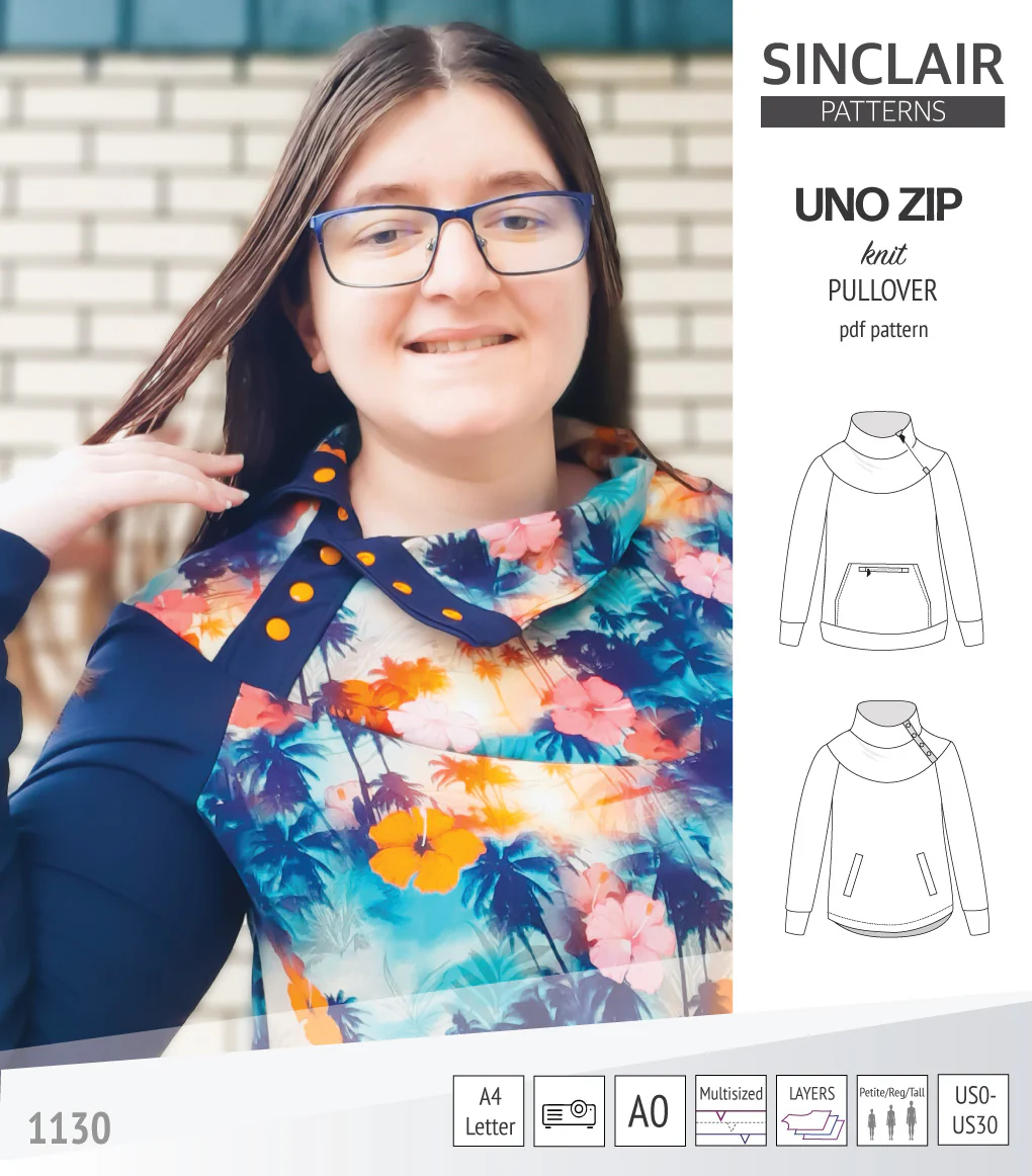 Uno zip pullover (PDF) - Image 49
