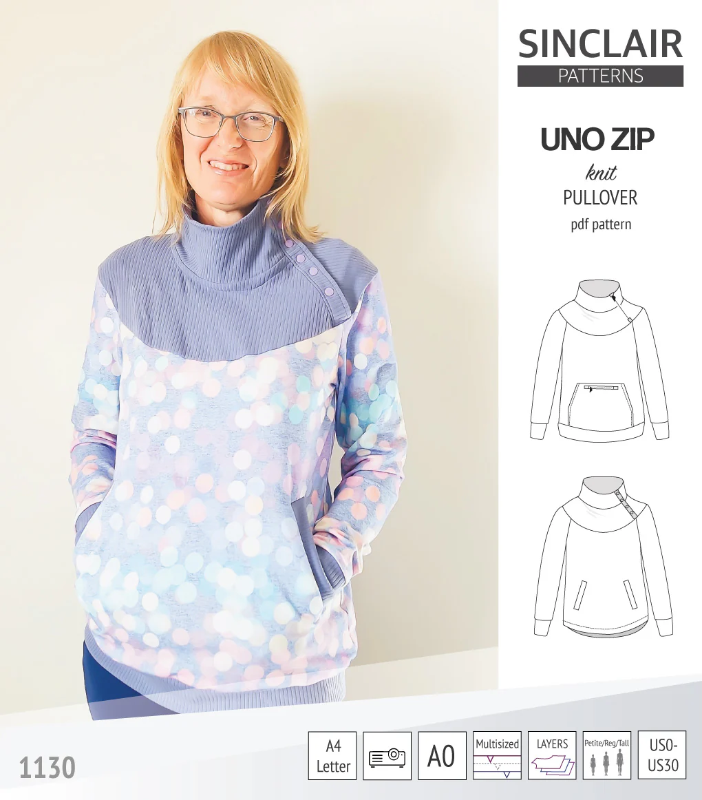 Uno zip pullover (PDF) - Image 52