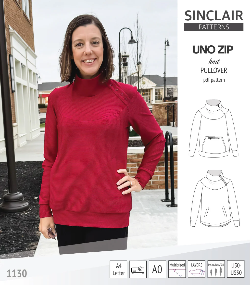 Uno zip pullover (PDF) - Image 54
