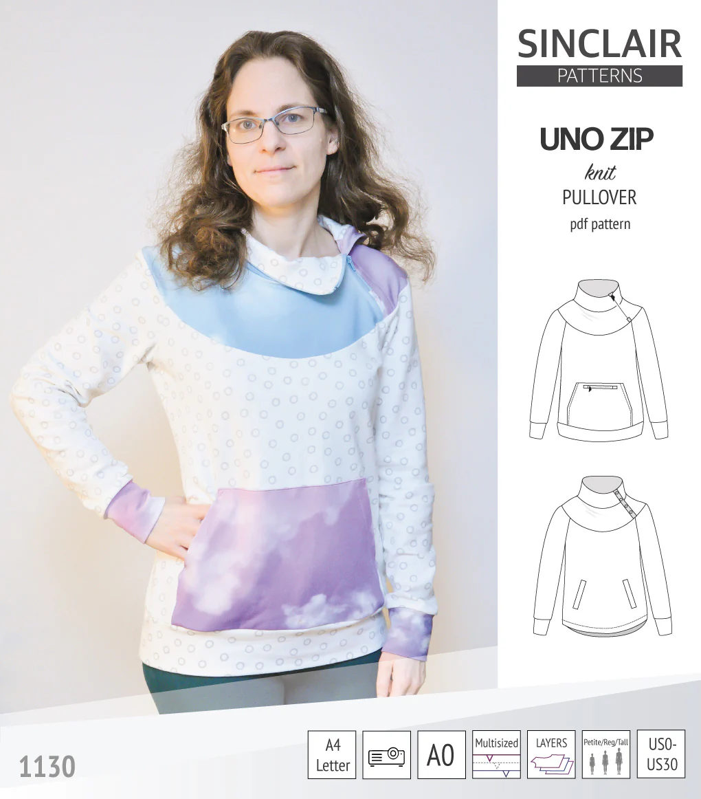 Uno zip pullover (PDF) - Image 55