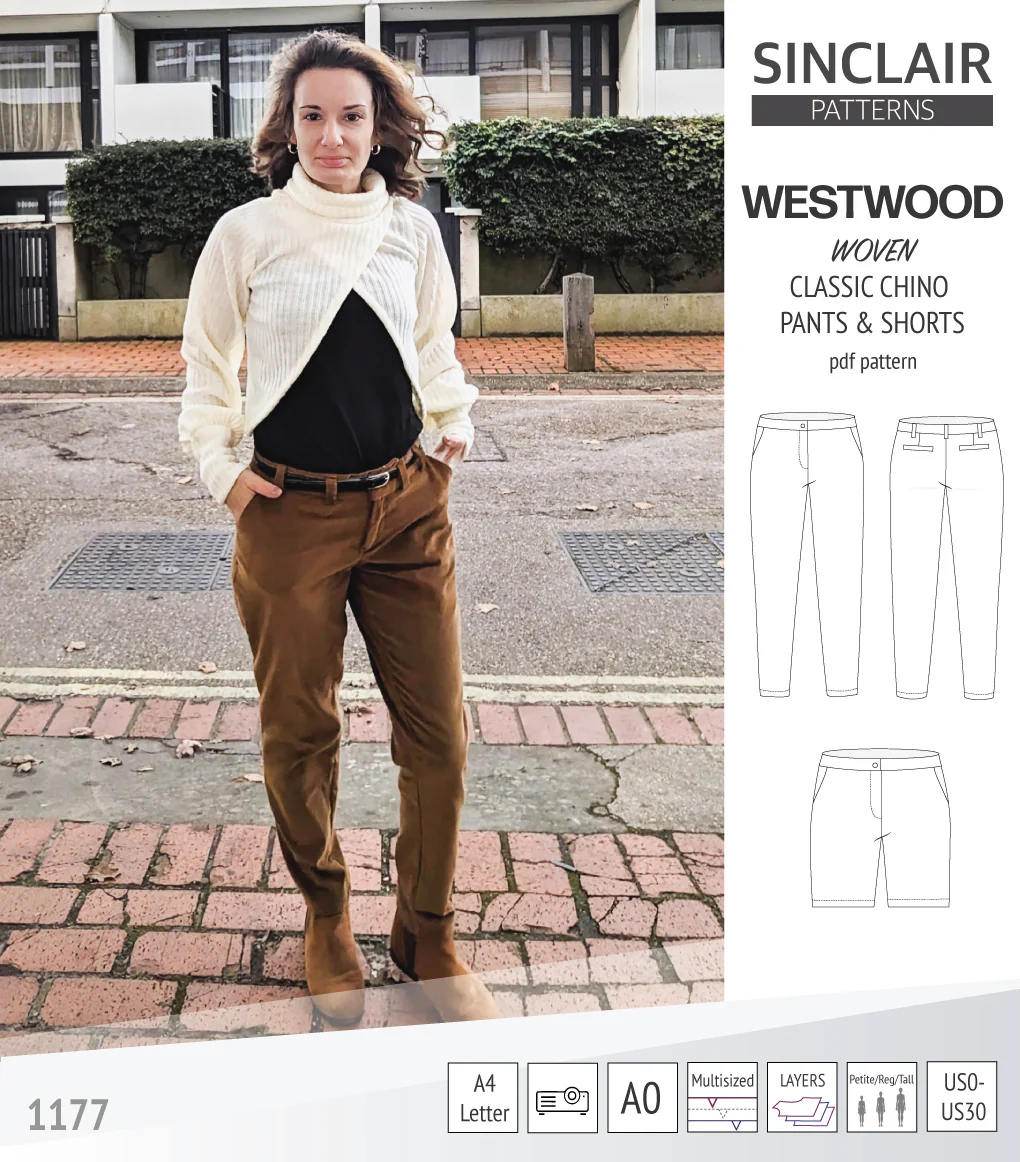 Westwood classic chino trousers for woven fabrics (PDF) - Image 11