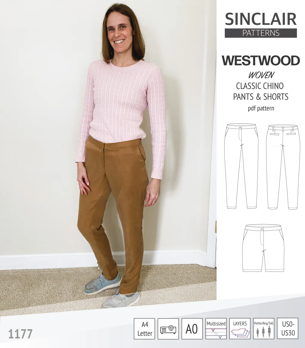 Westwood classic chino trousers for woven fabrics (PDF) - Image 12