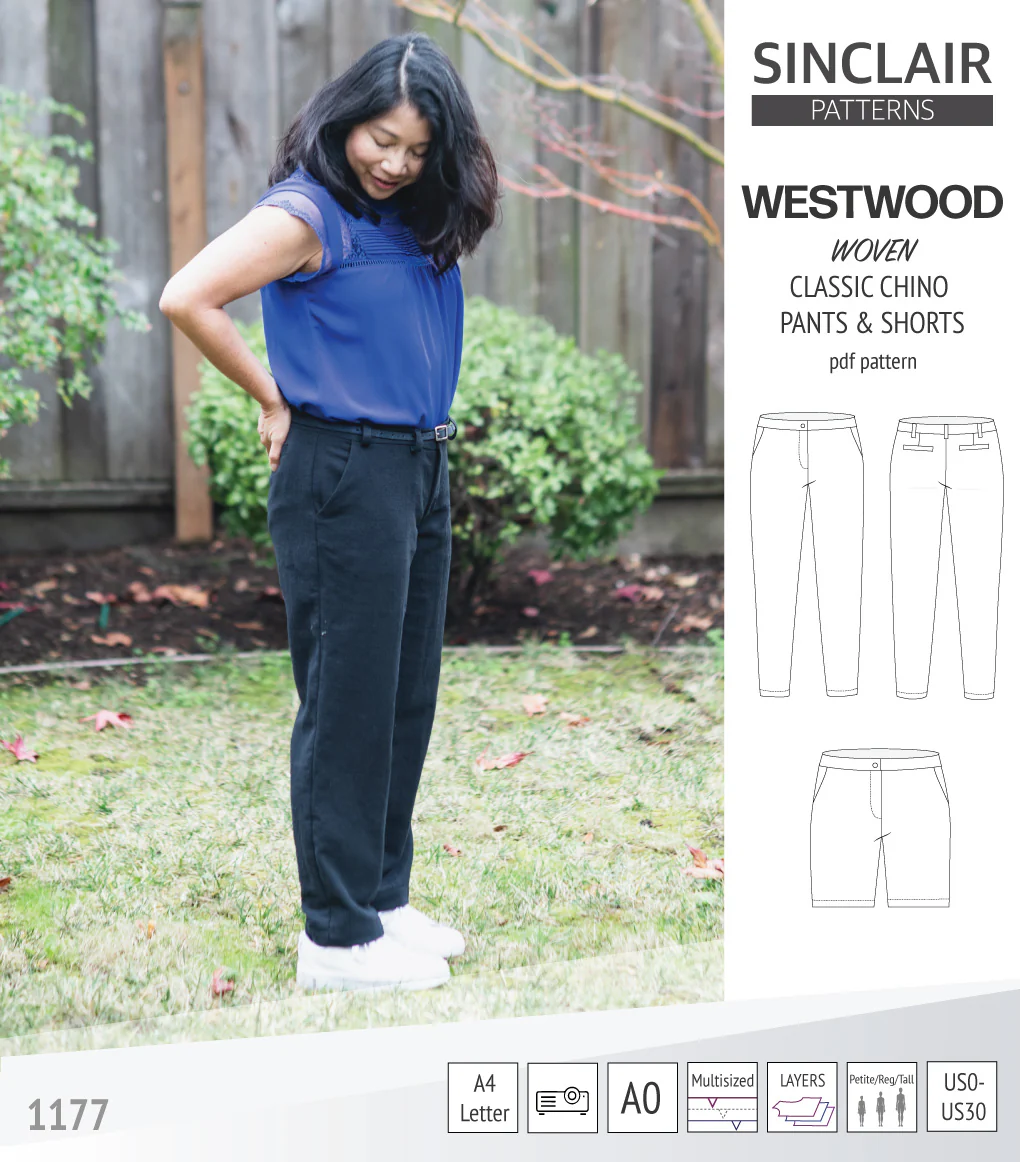 Westwood classic chino trousers for woven fabrics (PDF) - Image 14