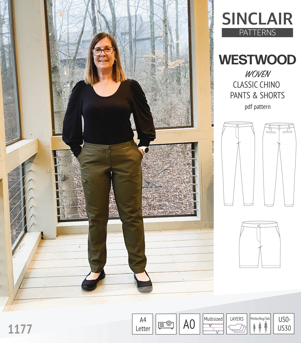Westwood classic chino trousers for woven fabrics (PDF) - Image 21