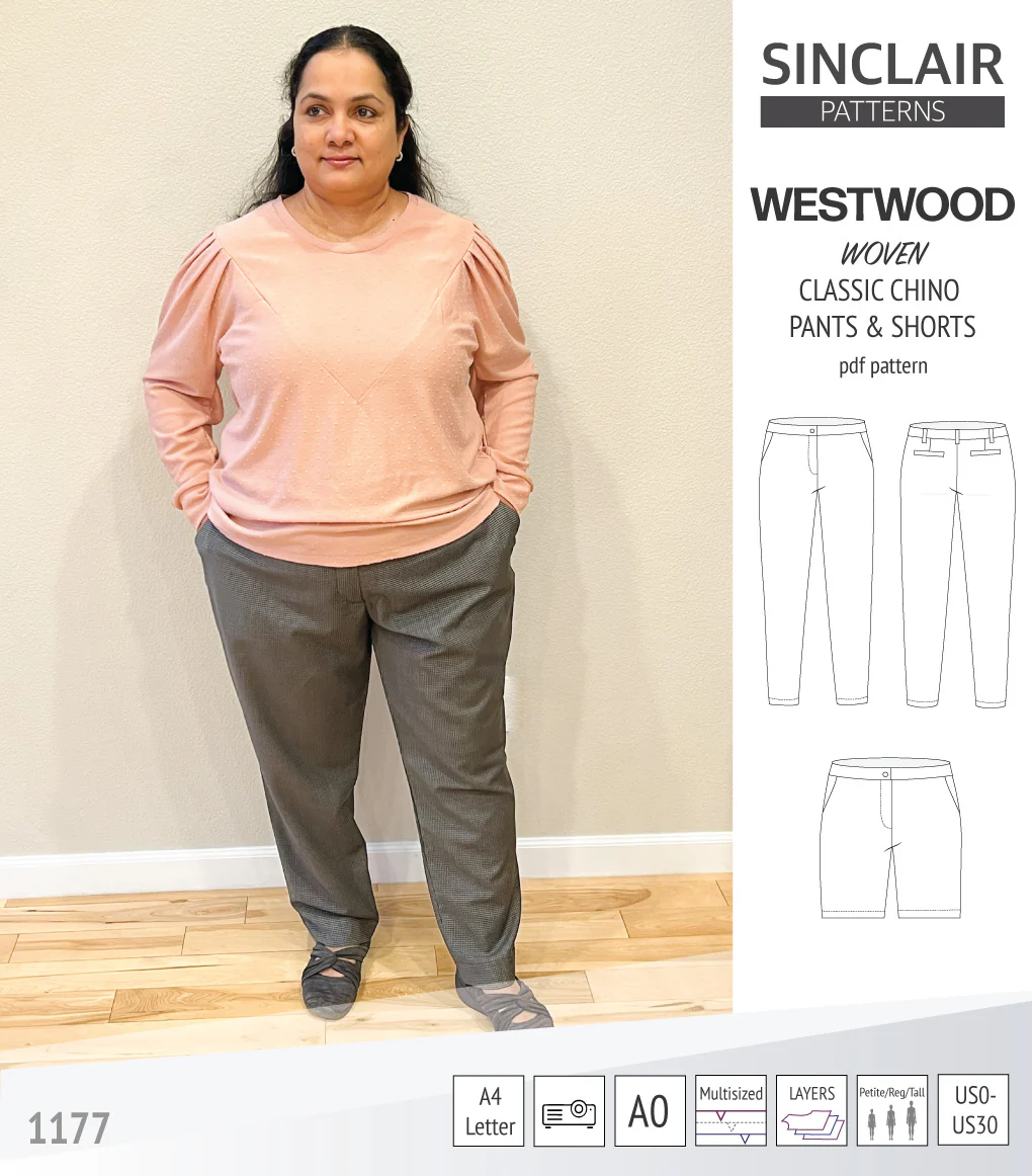 Westwood classic chino trousers for woven fabrics (PDF) - Image 22