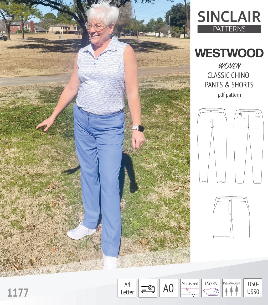 Westwood classic chino trousers for woven fabrics (PDF) - Image 28