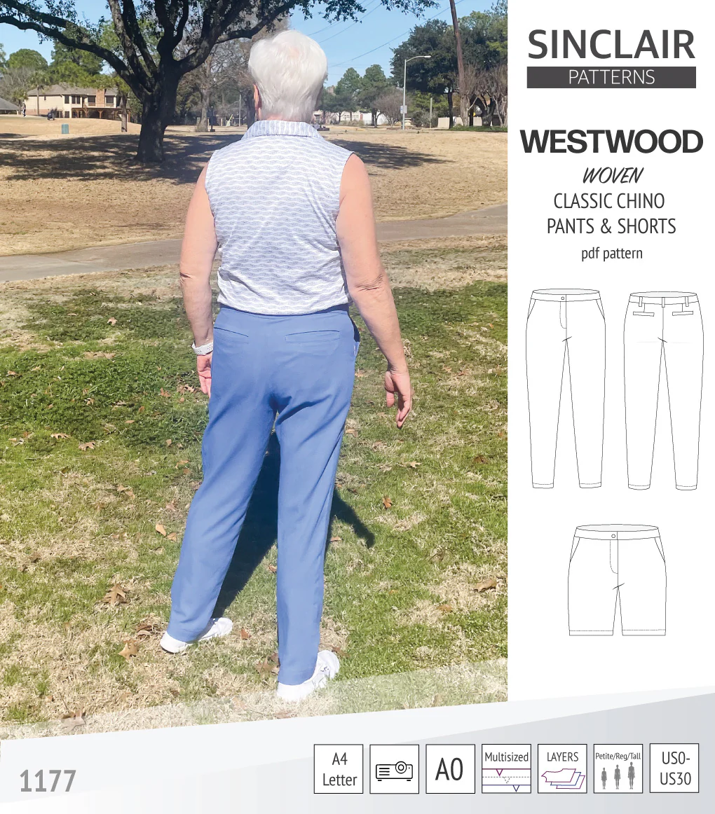 Westwood classic chino trousers for woven fabrics (PDF) - Image 29