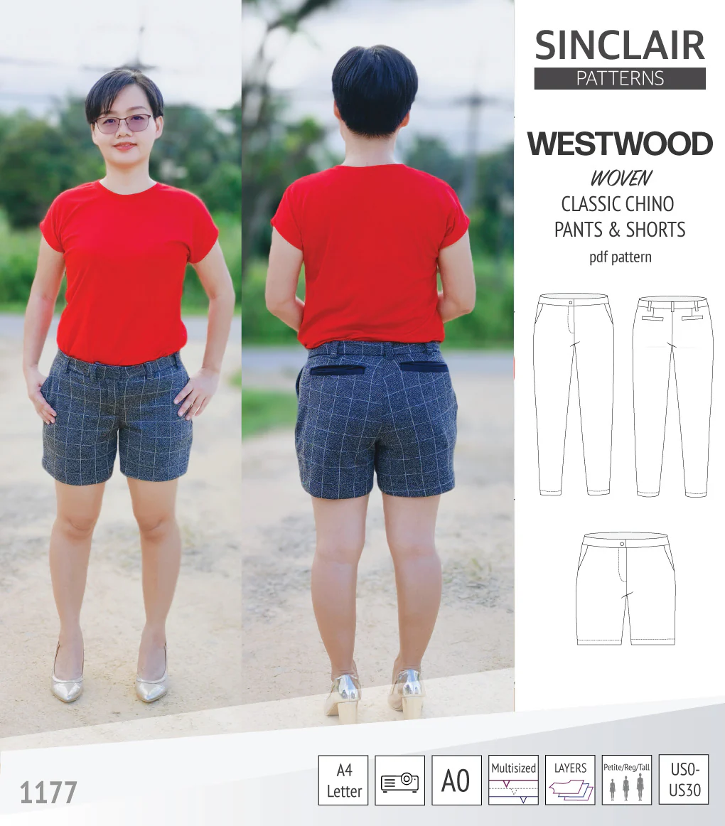 Westwood classic chino trousers for woven fabrics (PDF) - Image 40