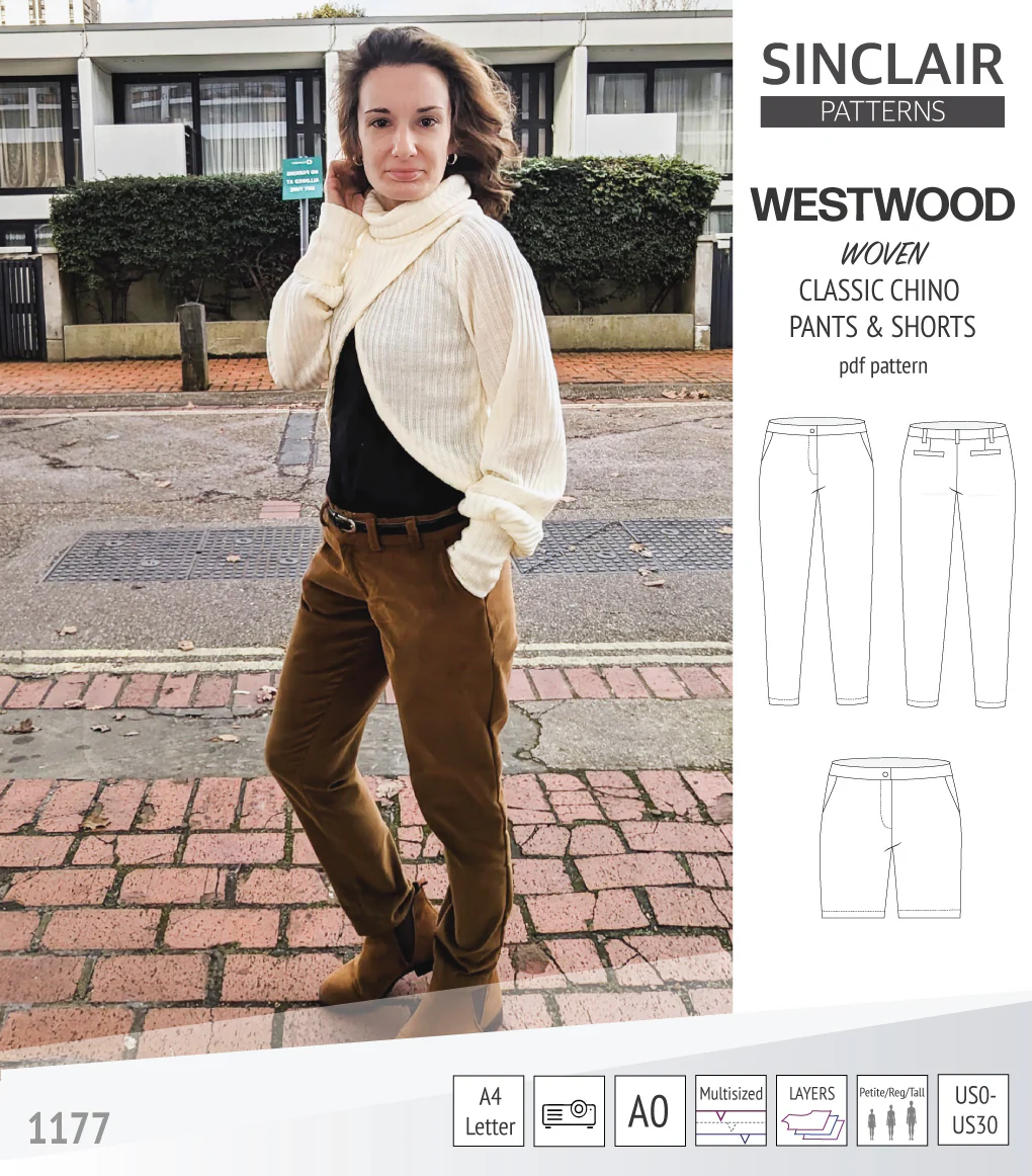 Westwood classic chino trousers for woven fabrics (PDF) - Image 44