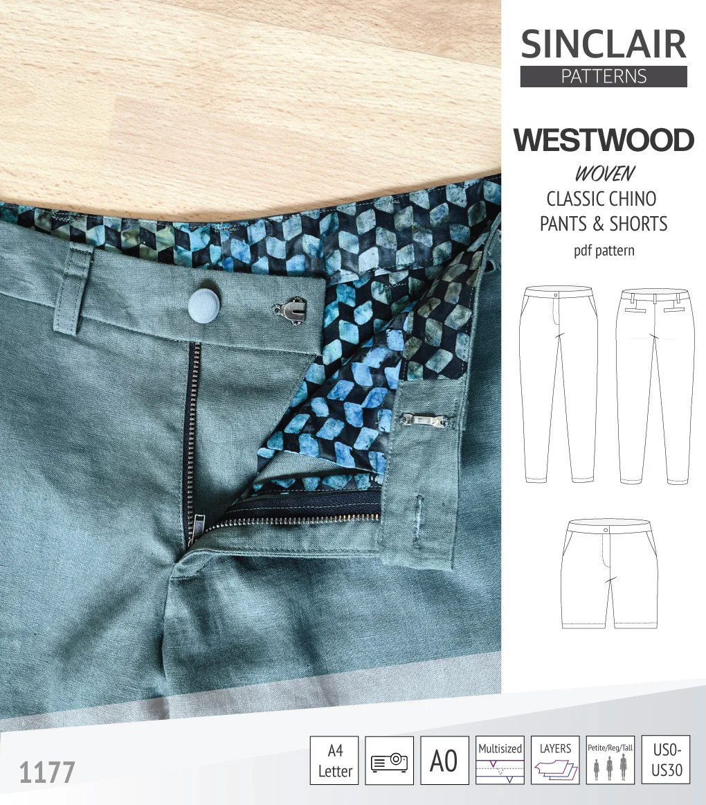 Westwood classic chino trousers for woven fabrics (PDF) - Image 7