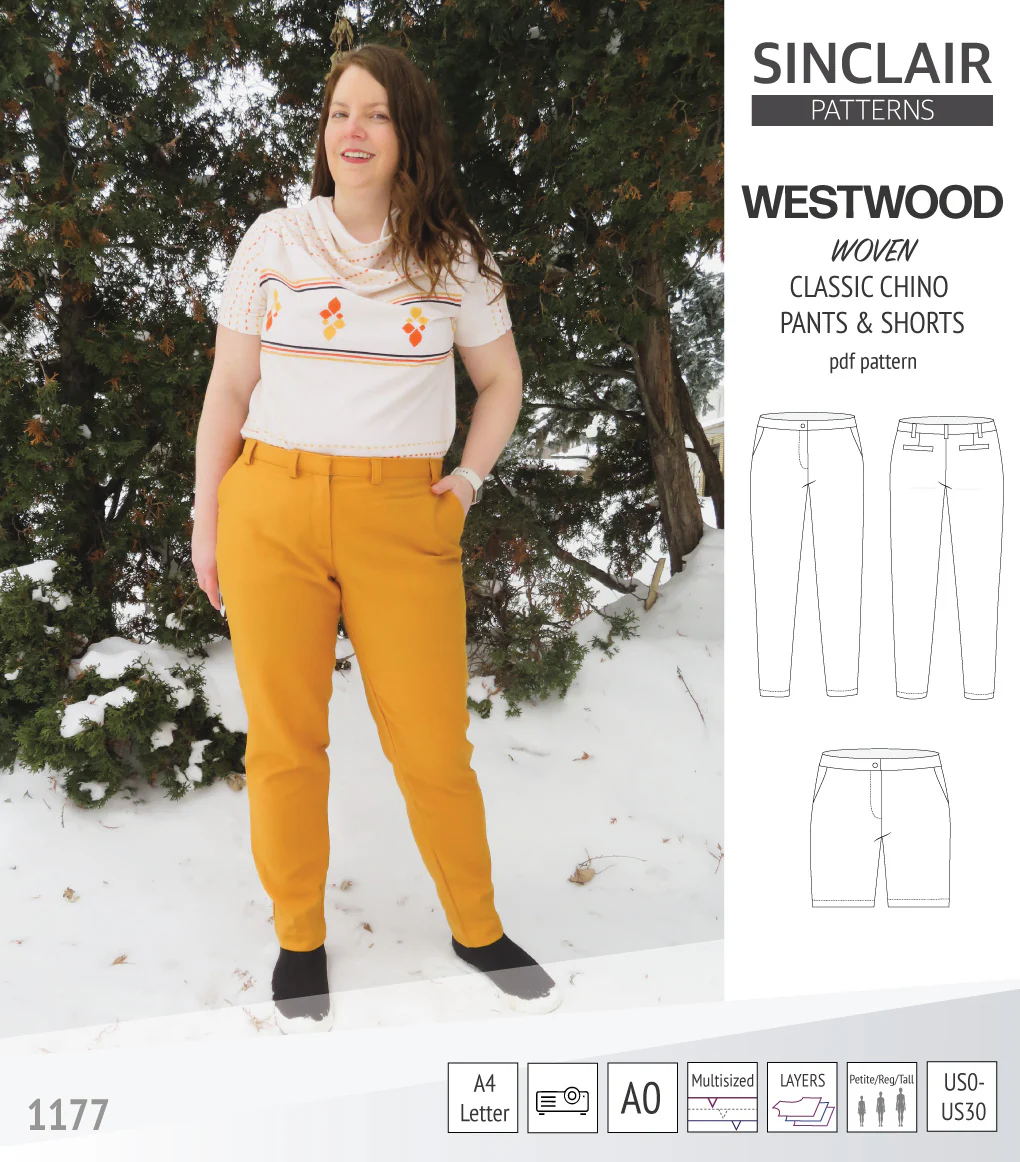 Westwood classic chino trousers for woven fabrics (PDF) - Image 8